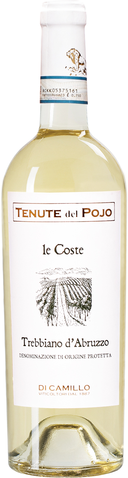 Di Camillo Tenute del Pojo Trebianno d'Abruzzo 12% 0,75l (čistá fľaša)