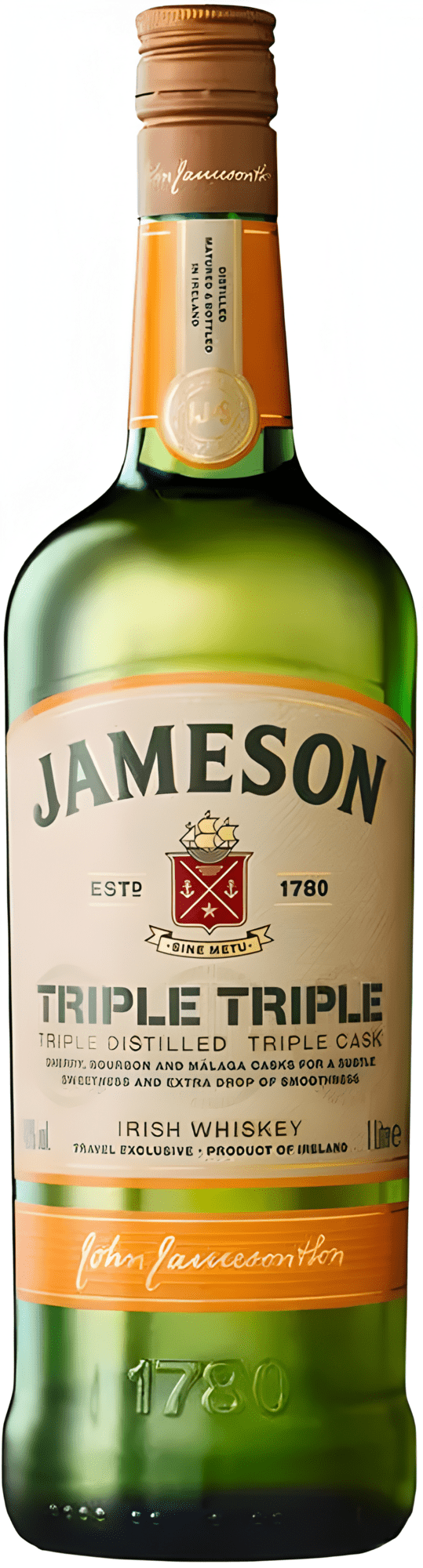 Jameson Triple Distilled & Triple Cask 40% 1l