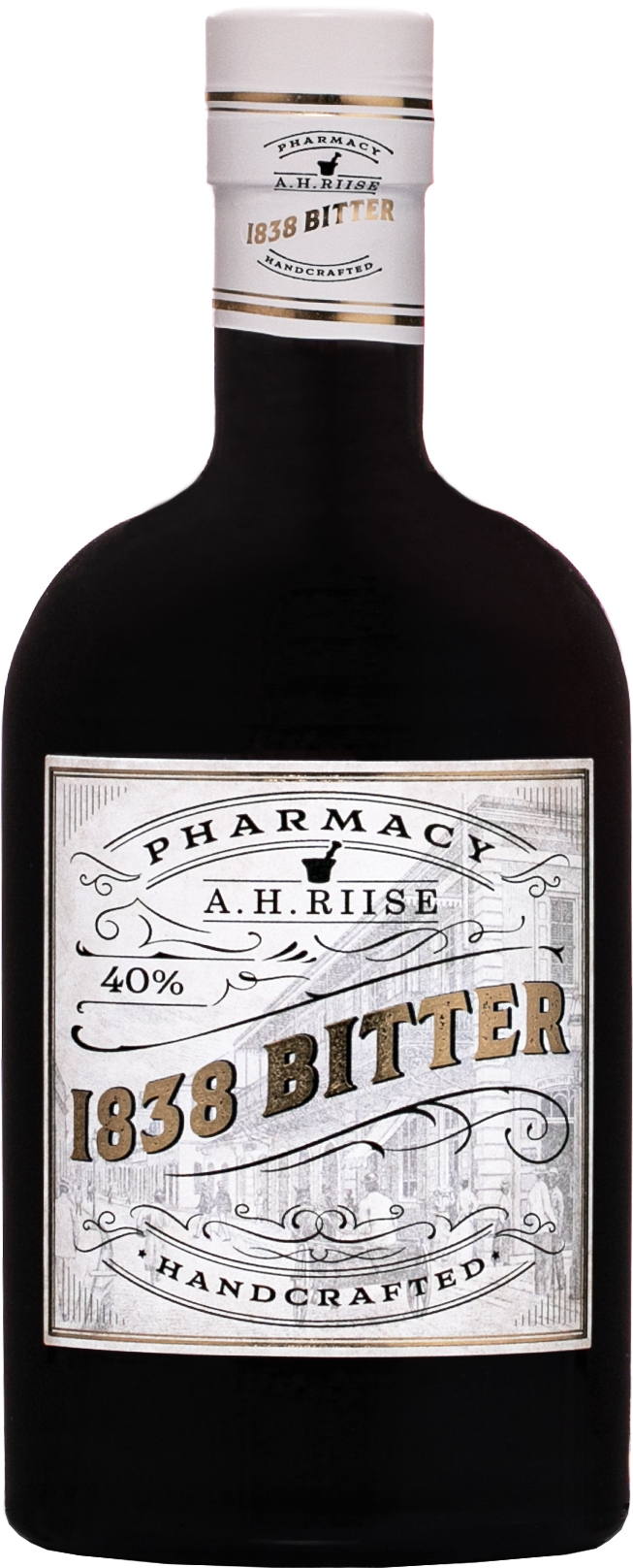 A.H. Riise 1838 Bitter 40% 0,7l (čistá fľaša)