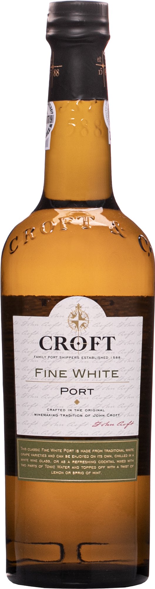 Croft Fine White Port 20% 0,75l (čistá fľaša)