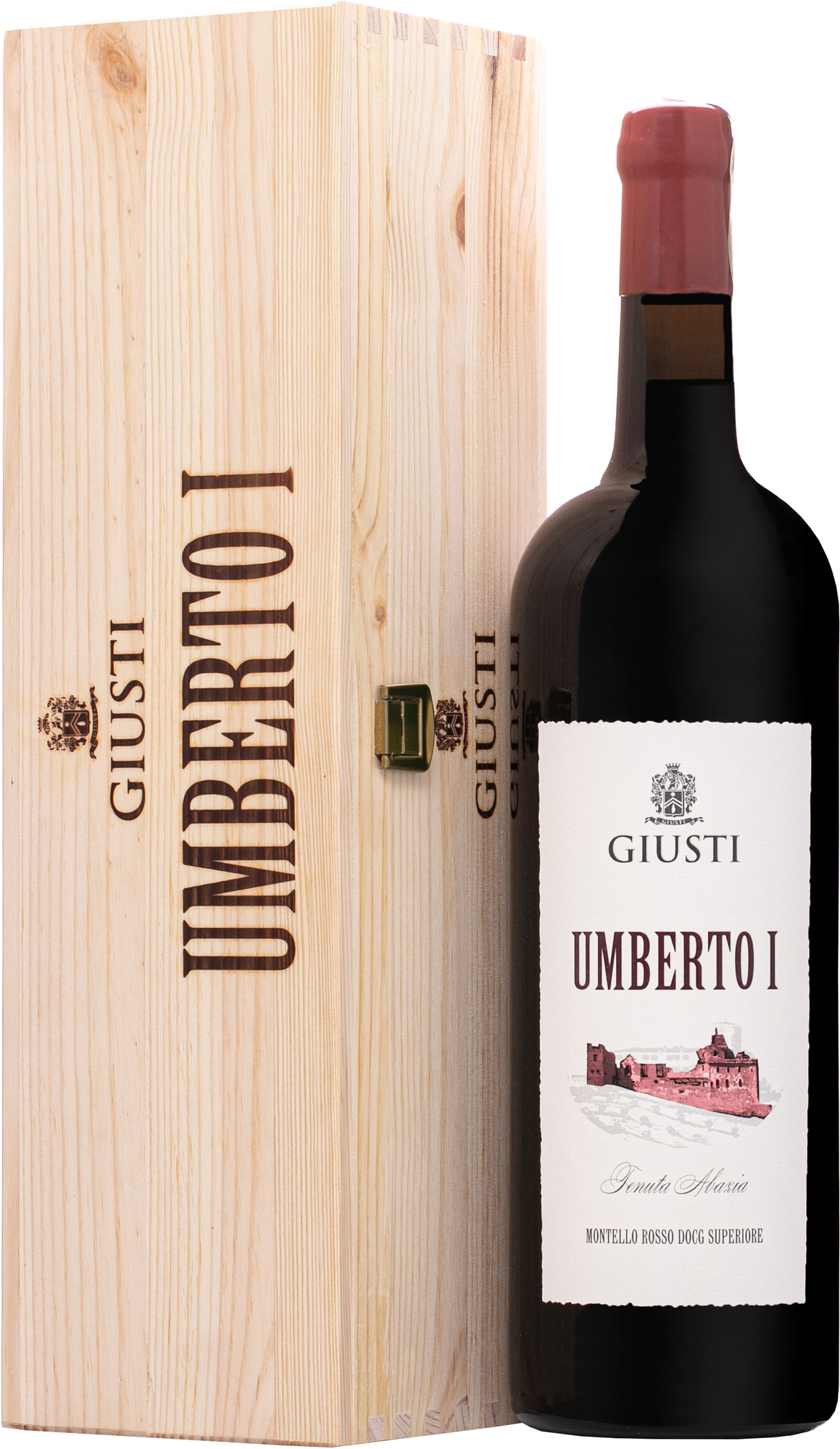 Giusti Rosso DOCG Superiore Umberto I 14% 1,5l (darčekové balenie kazeta)