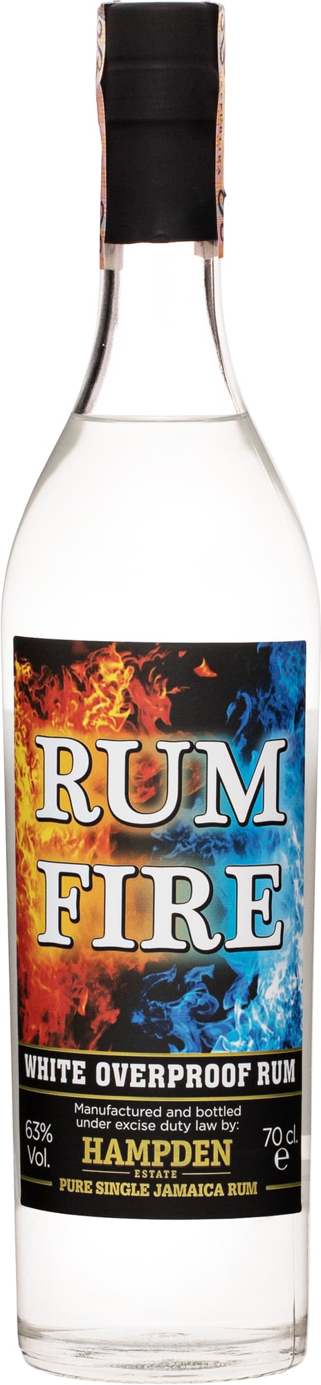 Hampden Estate Rum Fire Overproof 63% 0,7l (čistá fľaša)