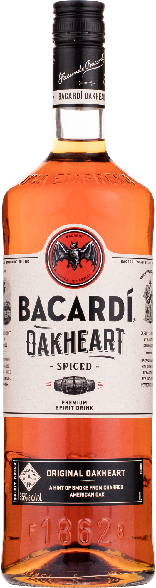 Bacardi Oakheart 1l 35%
