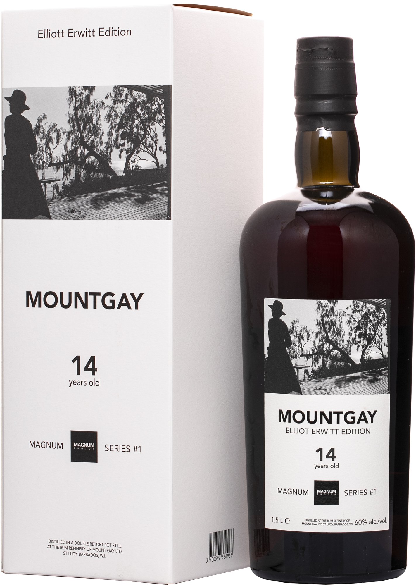 Mount Gay 14 ročný Magnum Series #1 1,5l 60% (darčekové balenie kazeta)