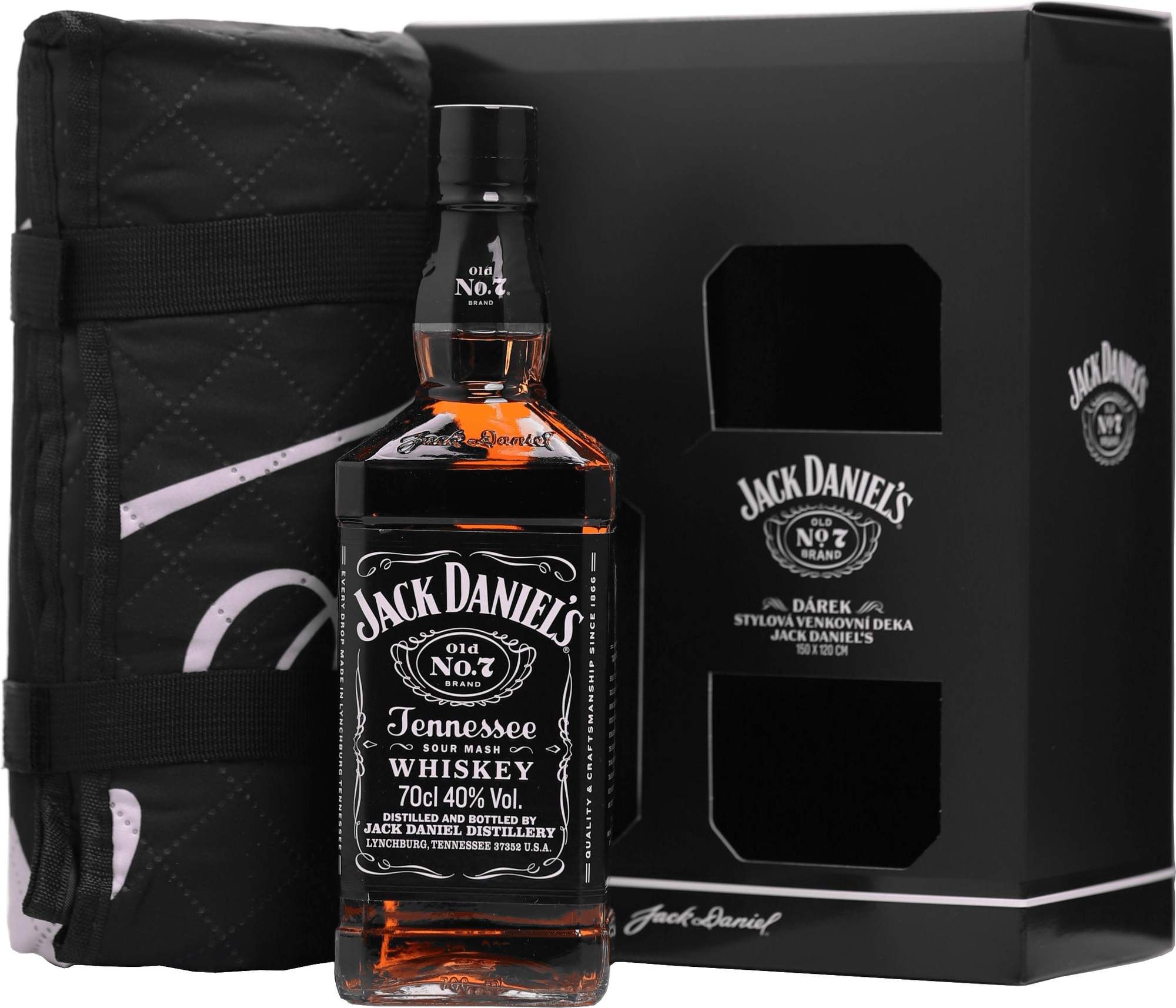 Jack Daniel's + deka 40% 0,7l (darčekové balenie kazeta)