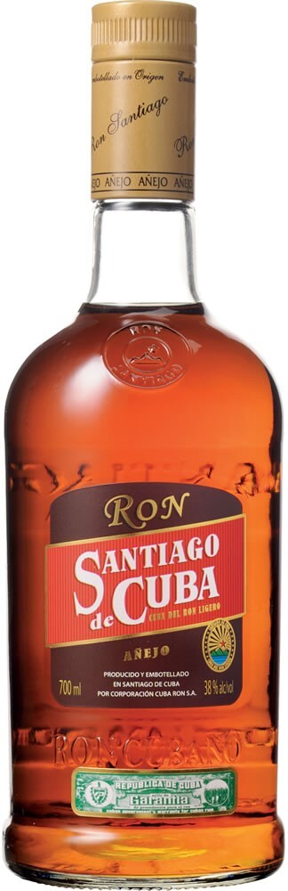 Obrázok Ron Santiago de Cuba Aňejo 0,7l (38%)