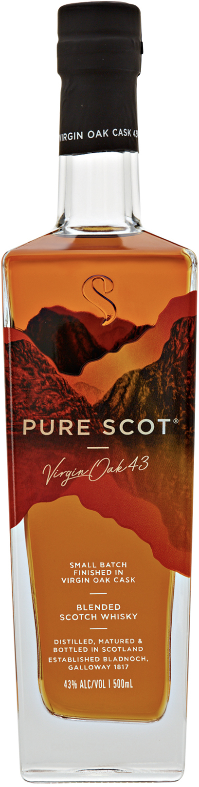 Pure Scot Virgin Oak 43% 0,5l