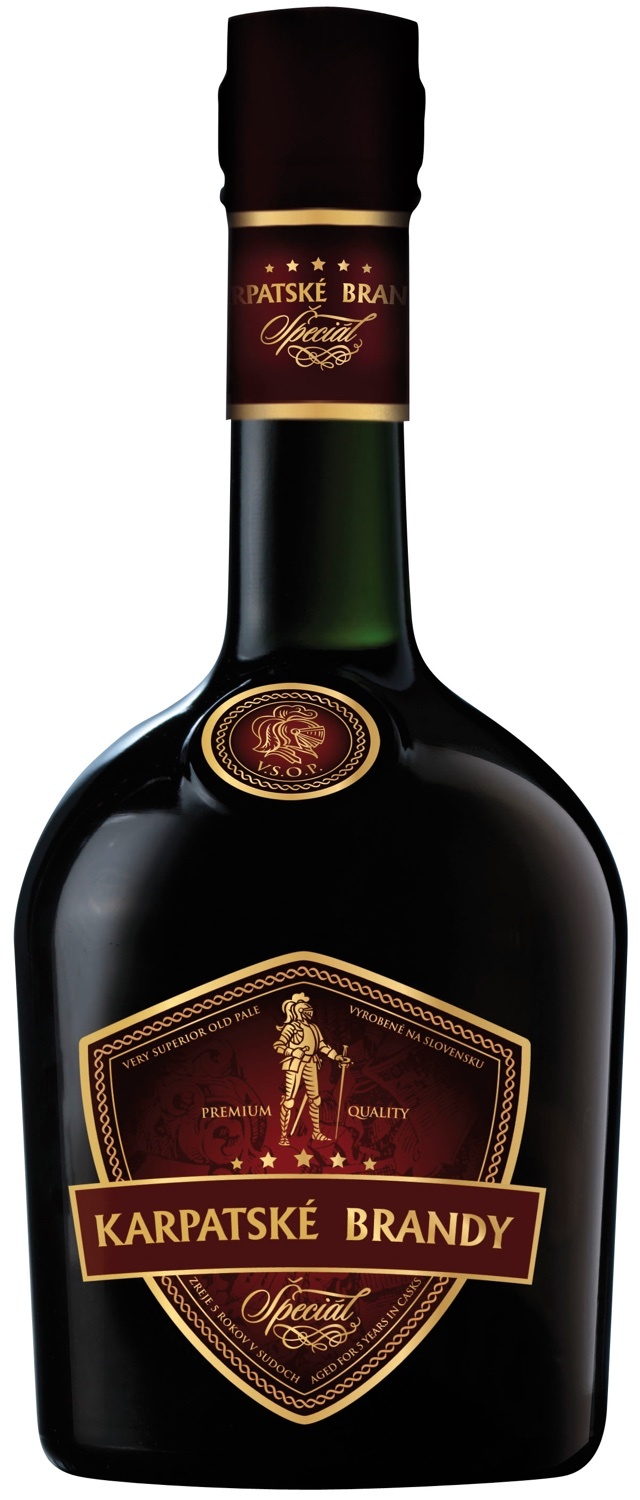 Obrázok Karpatské Brandy Špeciál 40% 0,7l