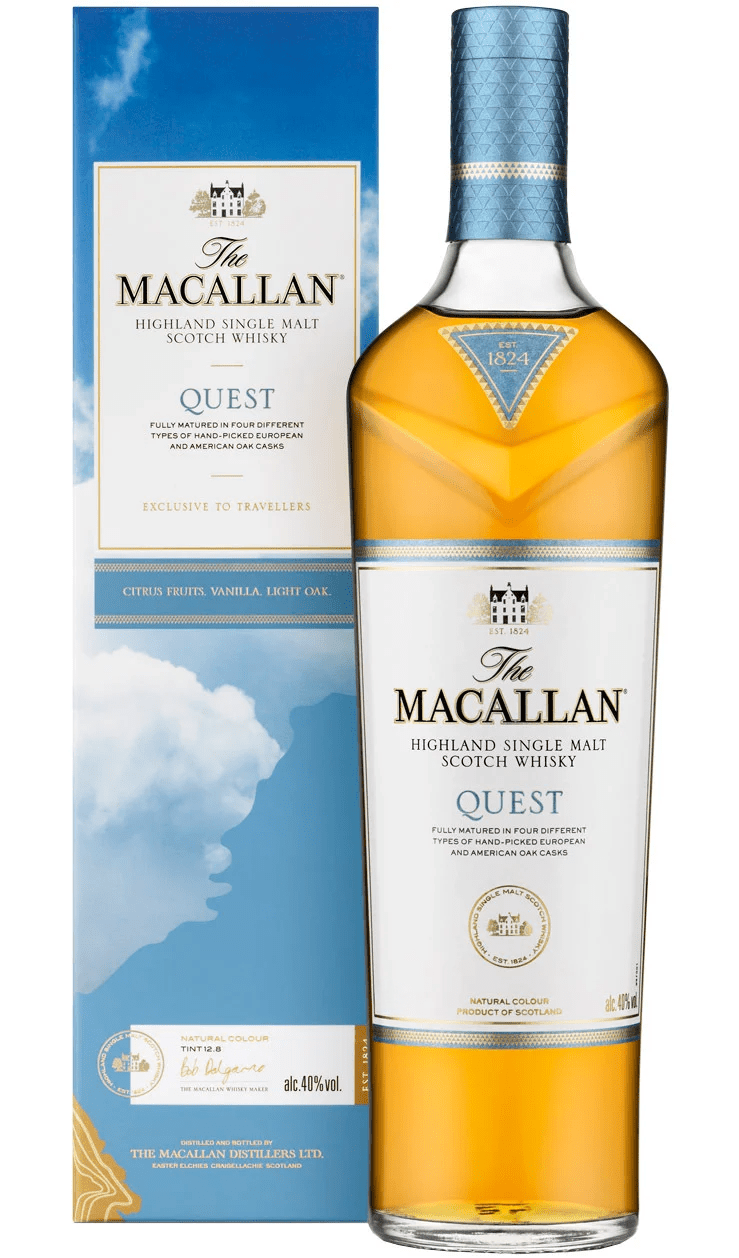 Macallan Quest 1l 40% (dárkové balení kazeta)
