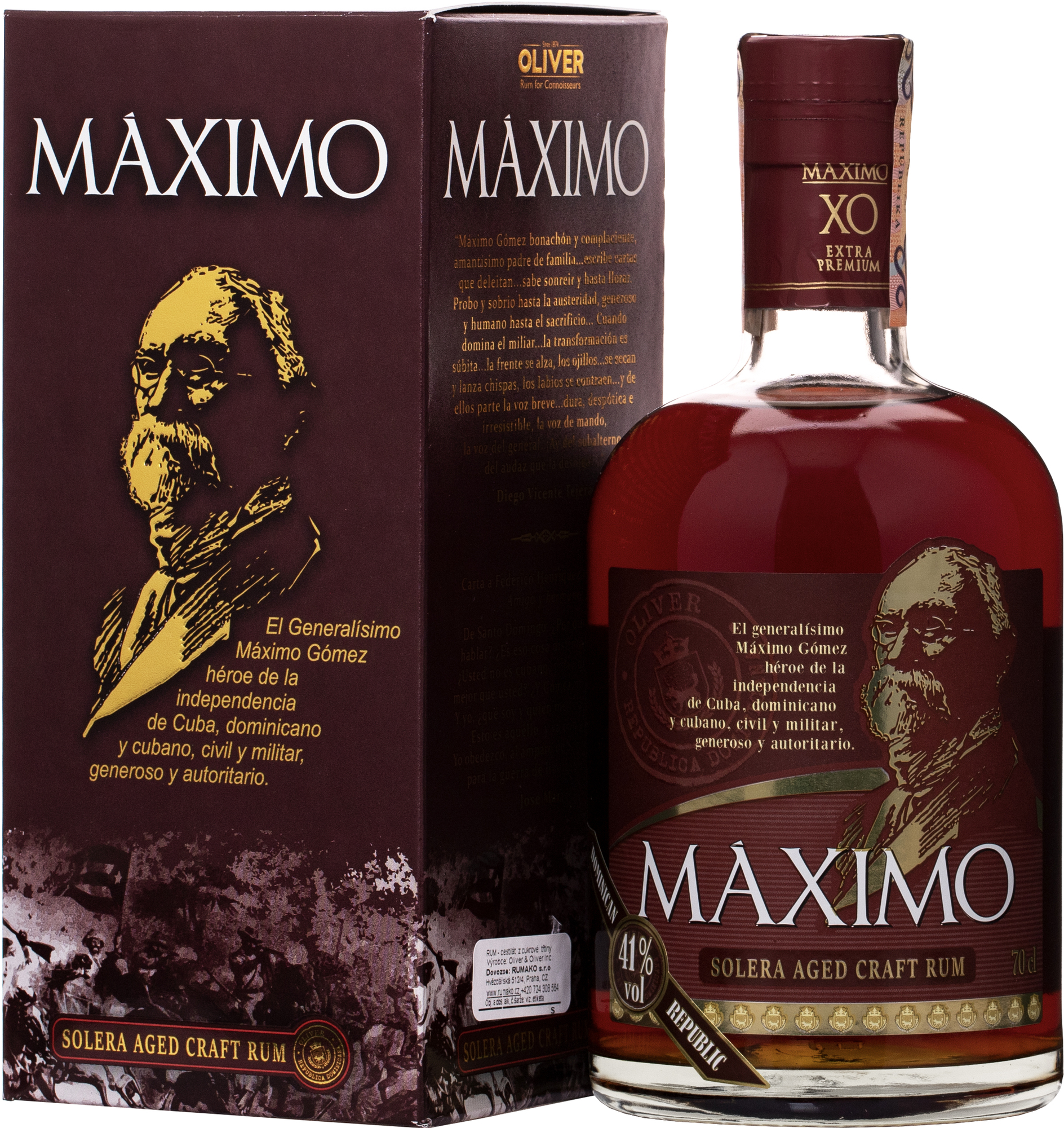 Obrázok Máximo XO Extra Premium 0,7l (41%)