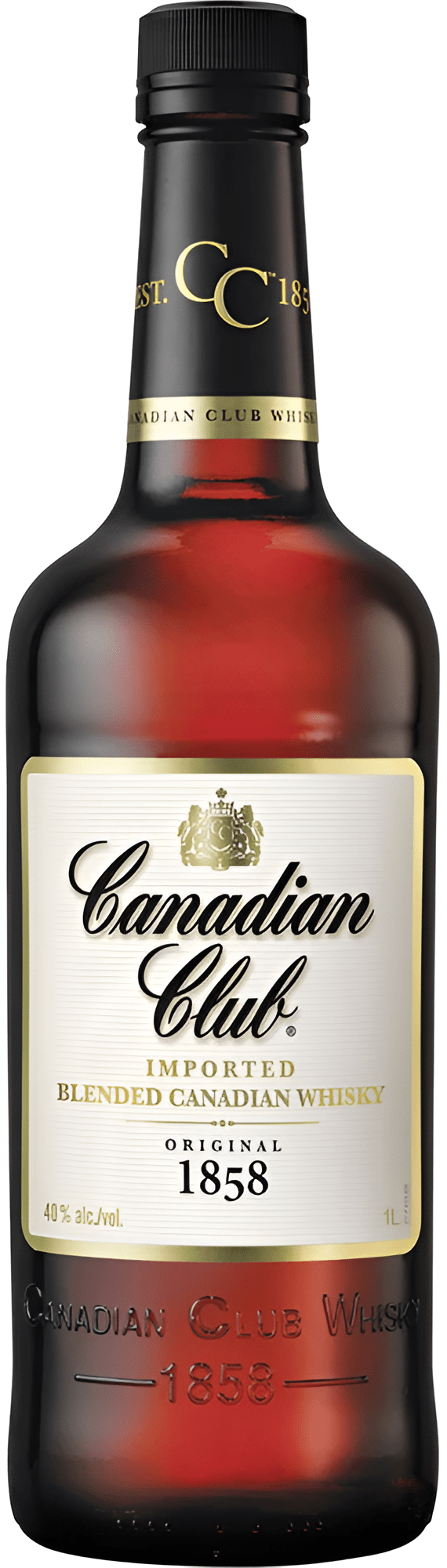 Canadian Club 1l 40% (čistá flaša)