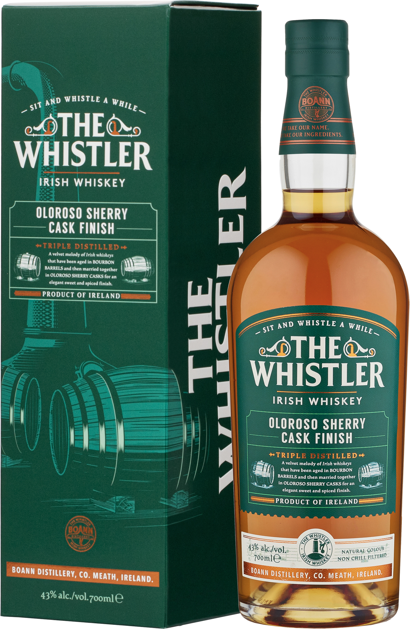 The Whistler Oloroso Sherry Cask 43% 0,7l