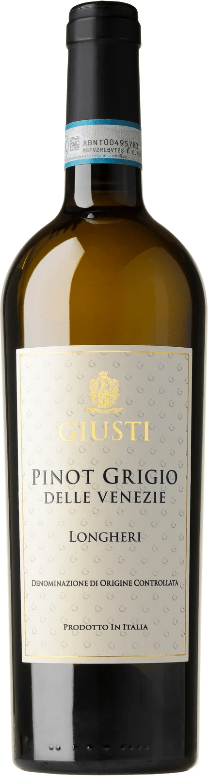 Giusti Pinot Grigio DOC Venezie Longheri 12,5% 0,75l (čistá fľaša)
