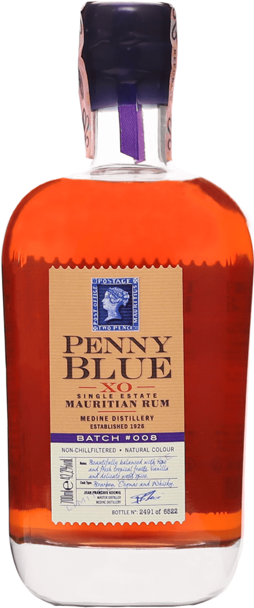 Penny Blue XO Batch 008 42,2% 0,7l (čistá fľaša)