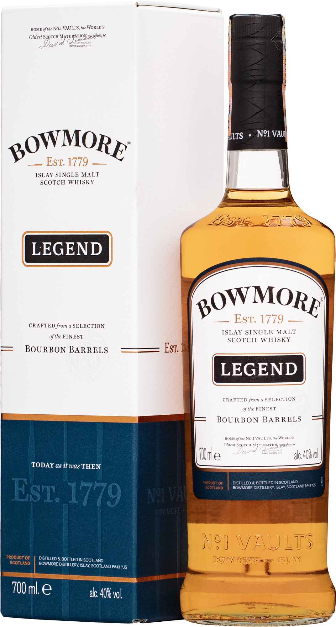 Bowmore Legend 40% 0,7l (darčekové balenie kazeta)