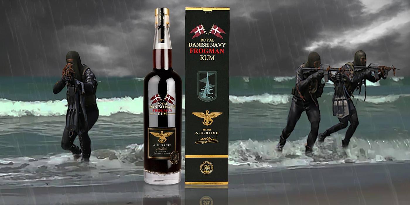 A.H. Riise Royal Danish Navy Frogman Conventus Ranae - Dark Rum