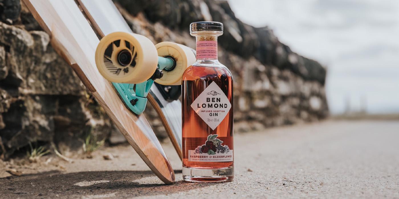 Ben Lomond Raspberry & Elderflower Gin - Flavored Gin | Bondston