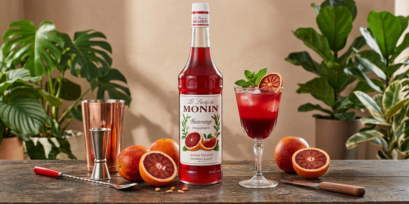 Monin Červený pomeranč sirup
