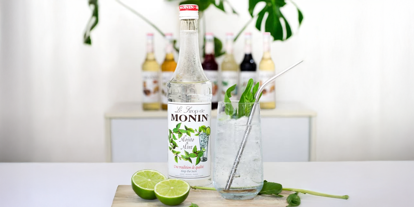 Monin Mojito and mint syrup