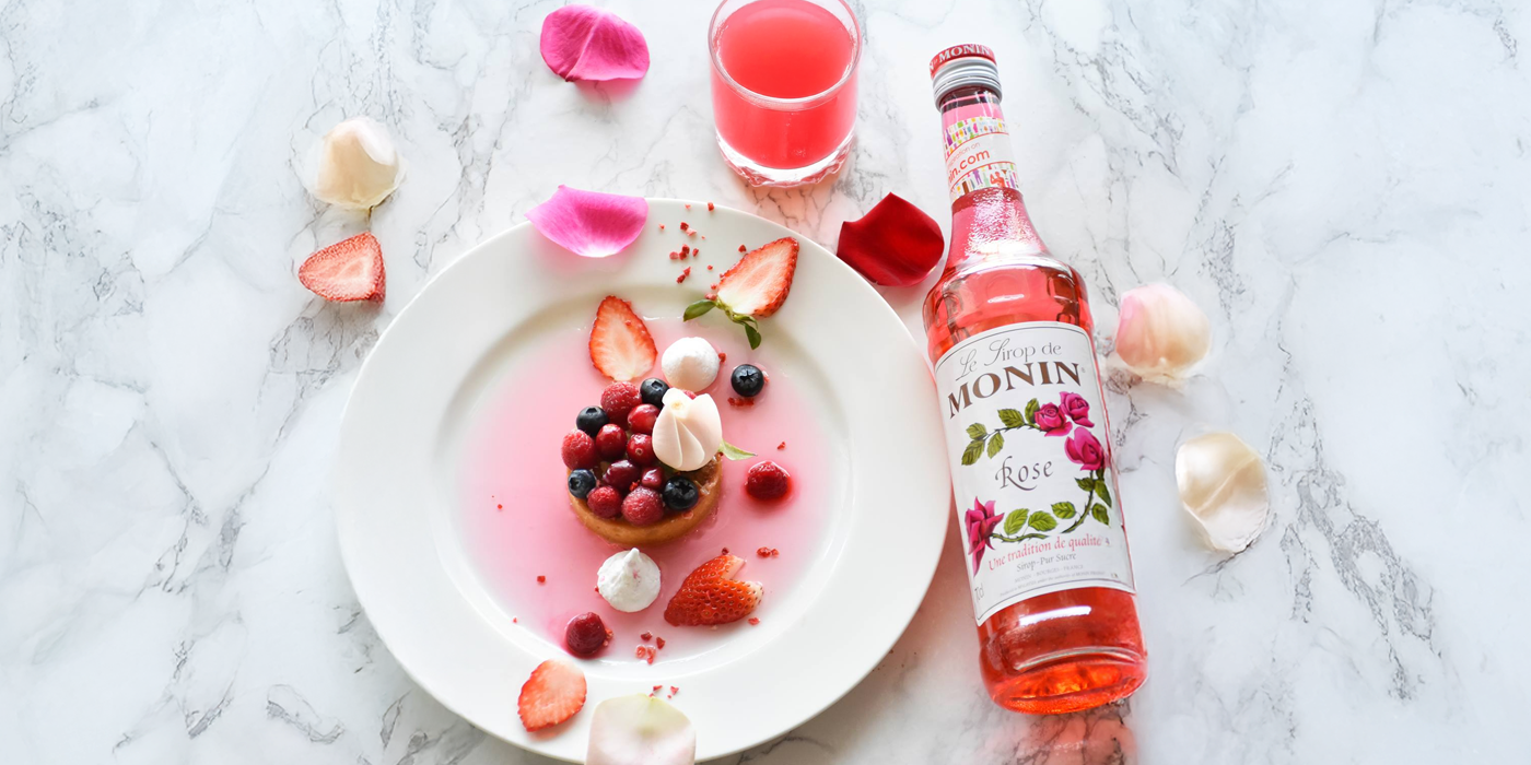 Monin Rose syrup
