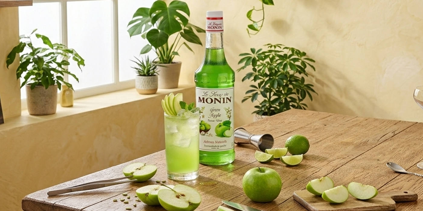 Monin Zelené jablko sirup