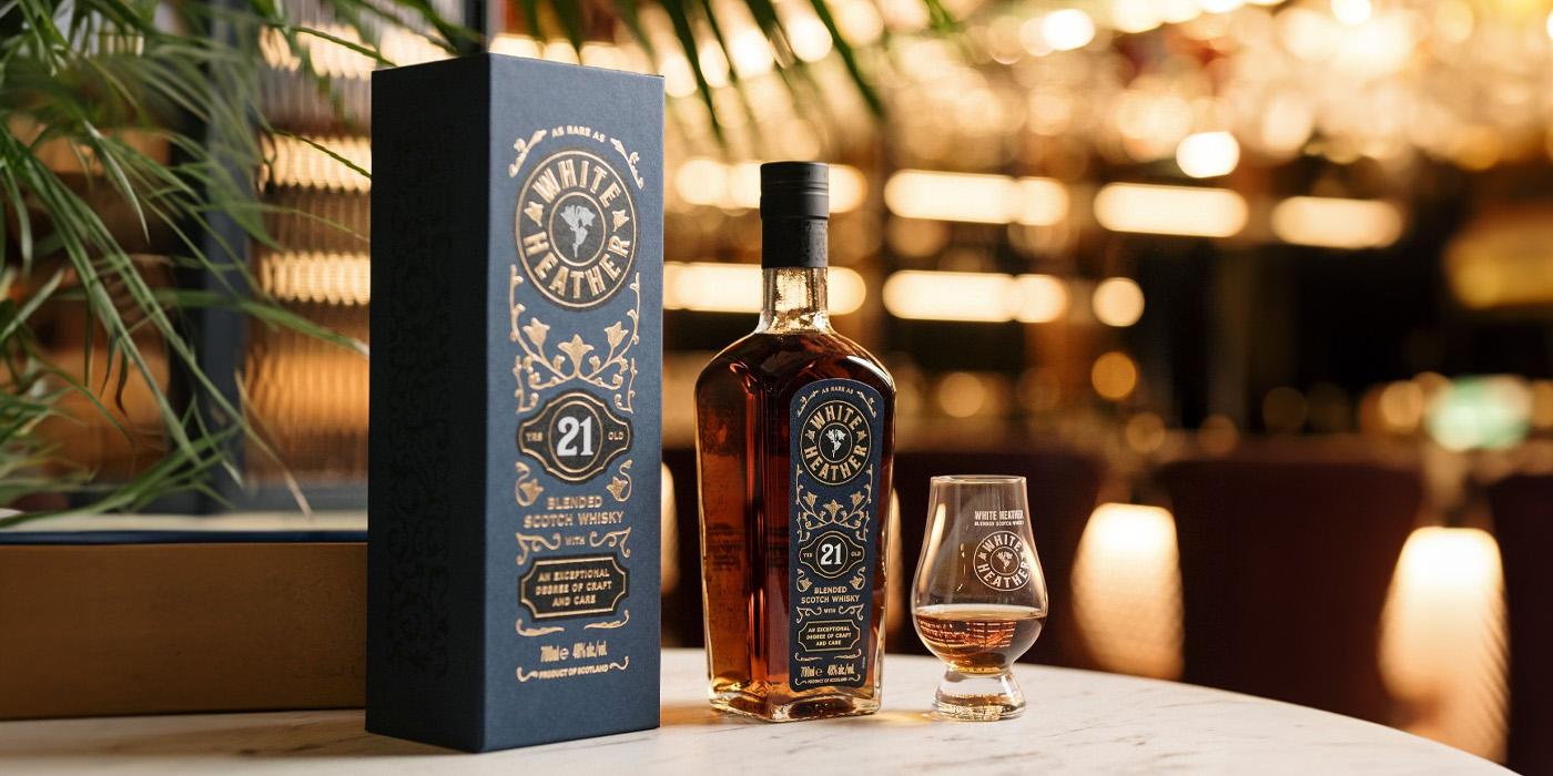 White Heather 21 Year Old - Scottish blended whisky | Bondston