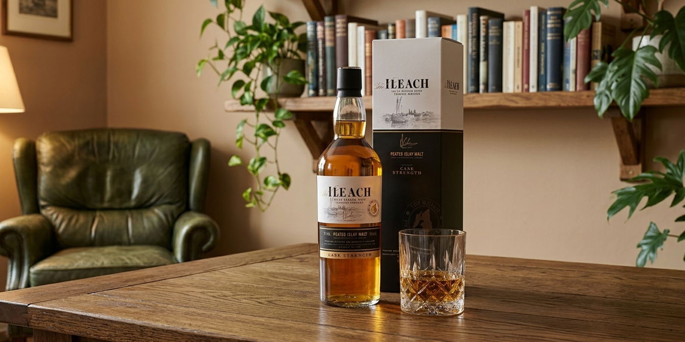 The Ileach Cask Strength single malt whisky