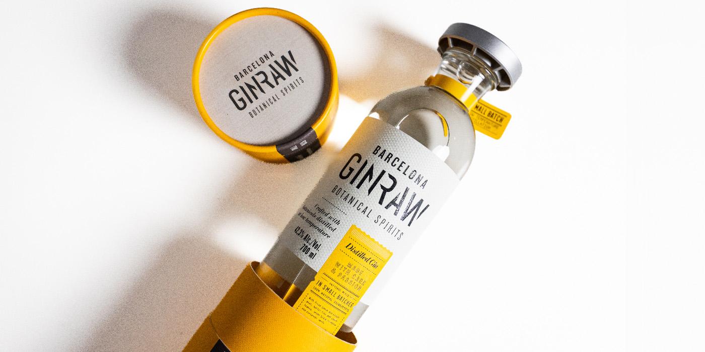 GinRaw Gastronomic Gin in gift tube