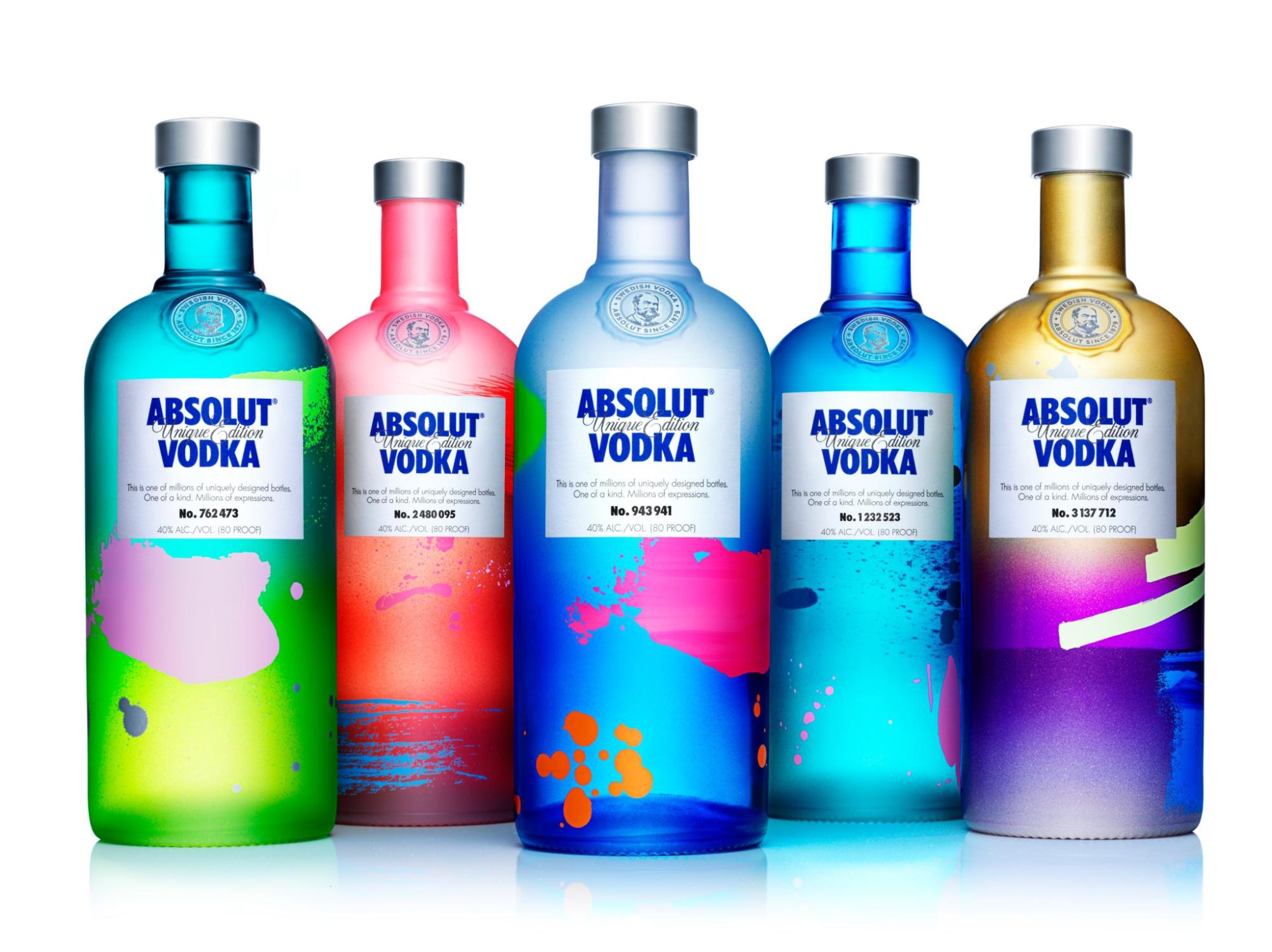 Absolut Unique vodka 