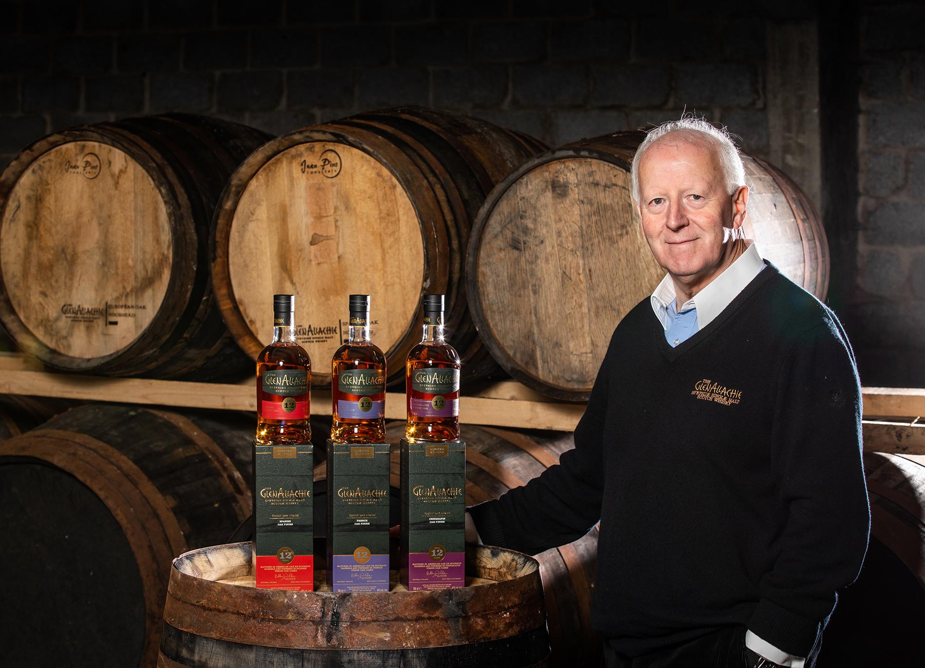 Master blender Billy Walker at GlenAllachie distillery | Bondston