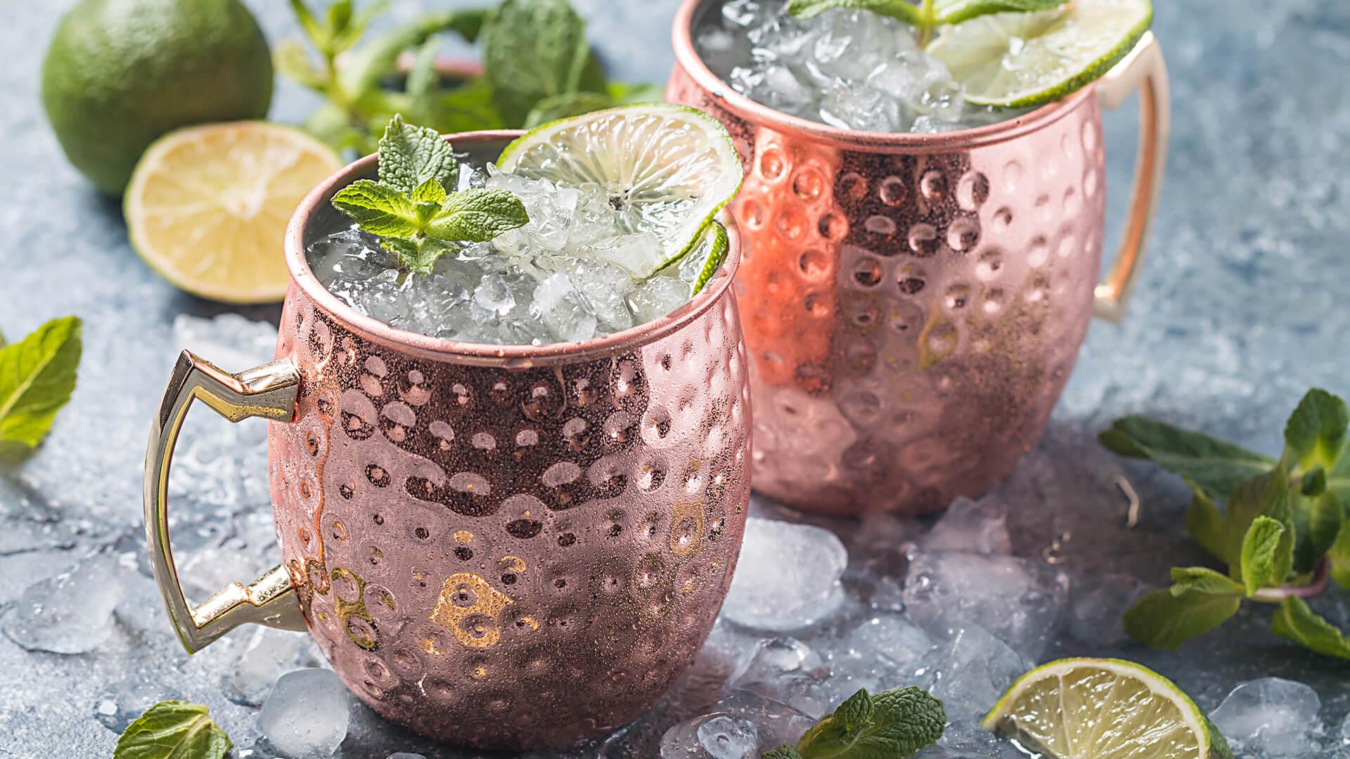Moscow Mule drinks