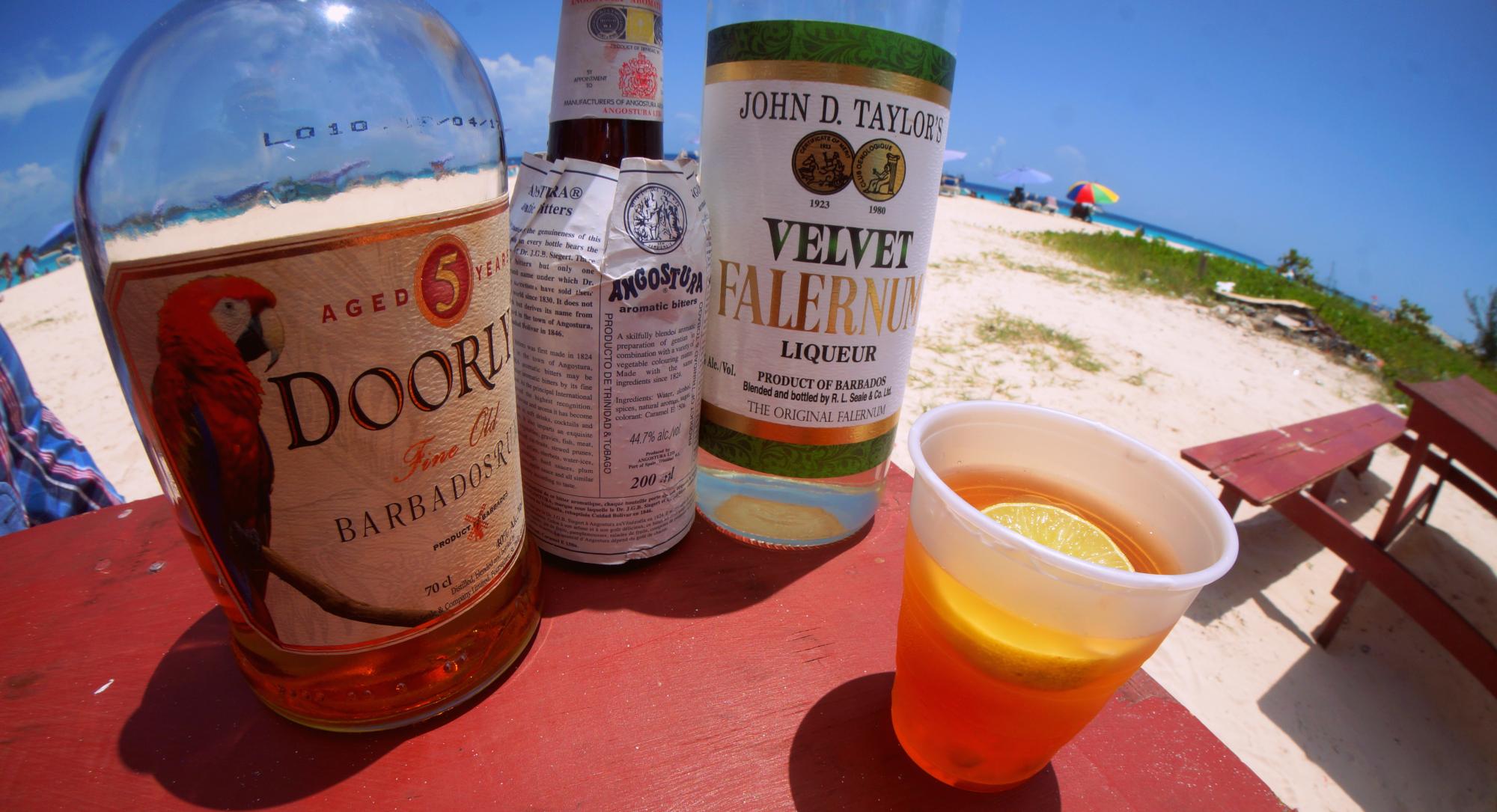 Barbados Rum Swizzle