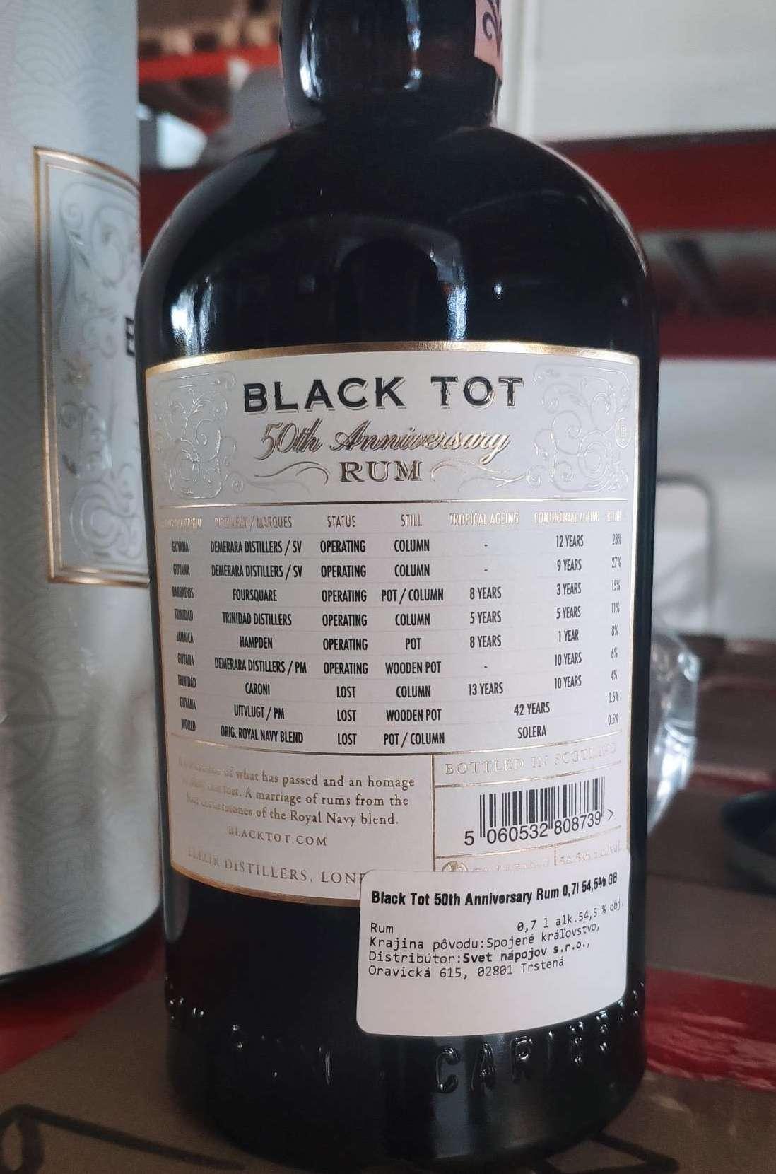 Black Tot 50th Anniversary rum