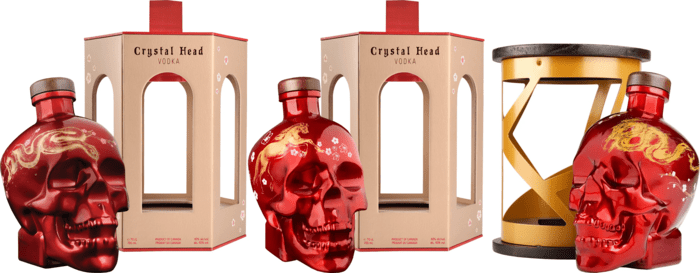 Bundle Crystal Head Lunar Year of the Horse + Snake + Dragon