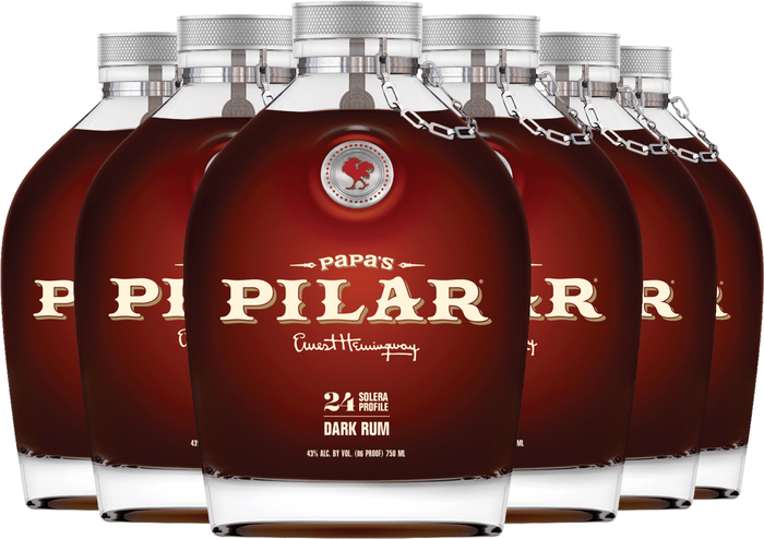 Set 6x Papa&#039;s Pilar Dark Rum