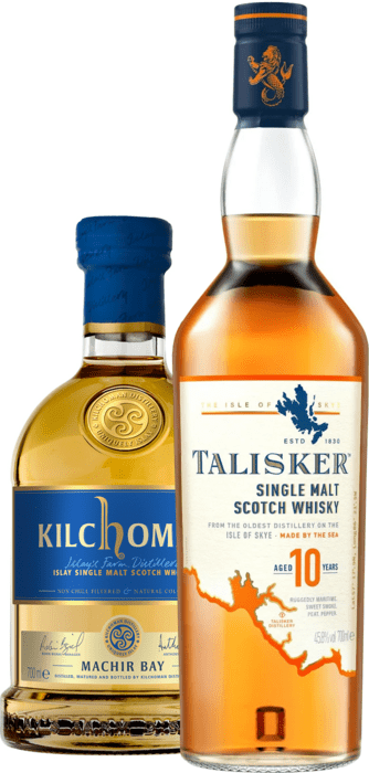 Bundle Kilchoman Machir Bay + Talisker 10y