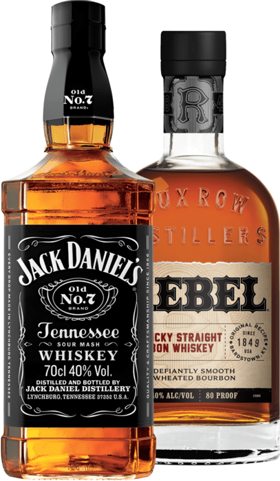 Bundle Jack Daniel&#039;s + Rebel Yell