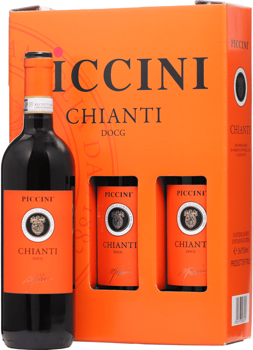 Piccini Chianti DOCG 3x0,75l - damaged box