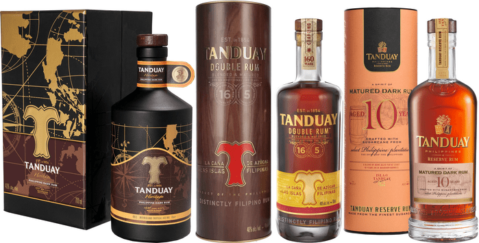 Bundle Tanduay Double + 10 Year Old + Heritage