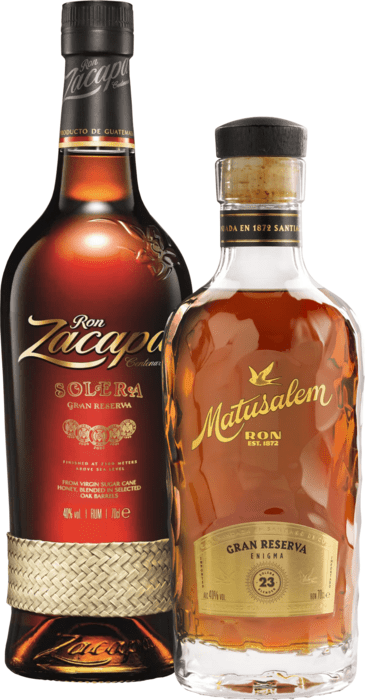 Bundle Zacapa Solera Gran Reserva + Matusalem Gran Reserva 23 Enigma