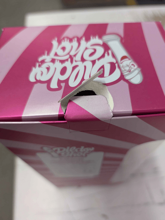 Dildo Shot Bubblegum Vodka Based se 2 skleničkami - poškozený obal