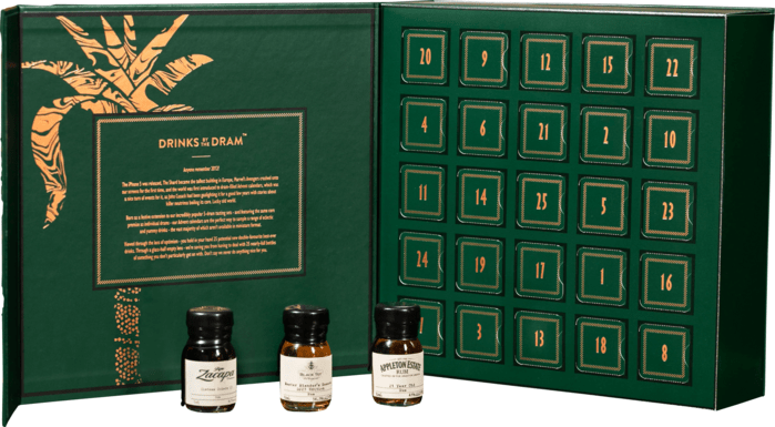 Drinks by The Dram The Rum Advent Calendar 2025 25x0,03l