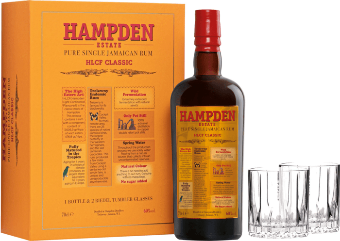 Hampden Estate HLCF Classic + 2 glasses