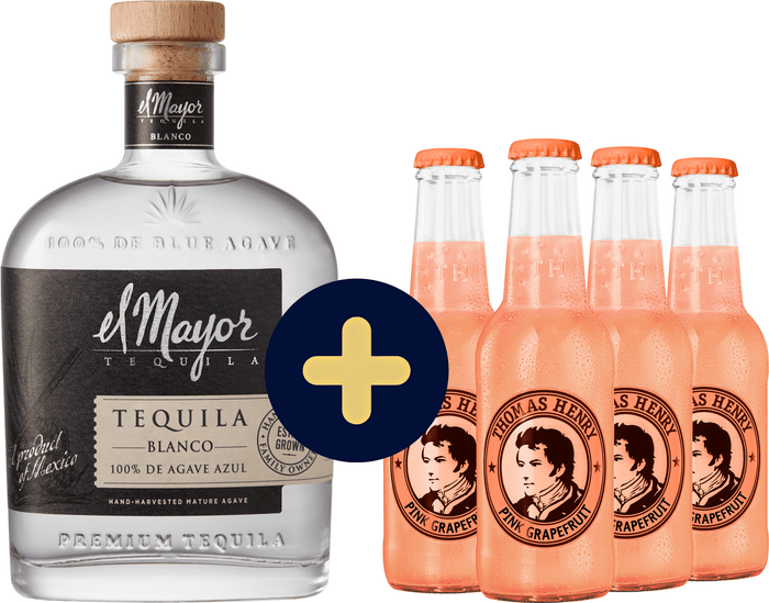 Bundle El Mayor Blanco + 4x Thomas Henry Grapefruit 0,2l free