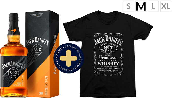 Jack Daniel&#039;s McLaren X JD Edition 2025 + Men&#039;s T-shirt M
