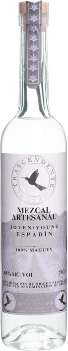 Trascendente Mezcal Artesanal Joven Espadín