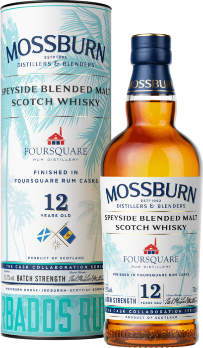 Mossburn 12 ročná Foursquare Rum Casks