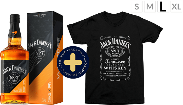 Jack Daniel&#039;s McLaren X JD Edition 2025 + Men&#039;s T-shirt L