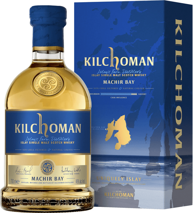 Kilchoman Machir Bay - poškodený obal