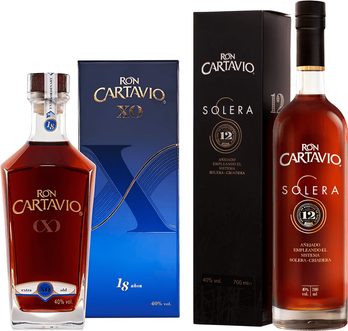 Bundle Ron Cartavio Solera 12 + XO